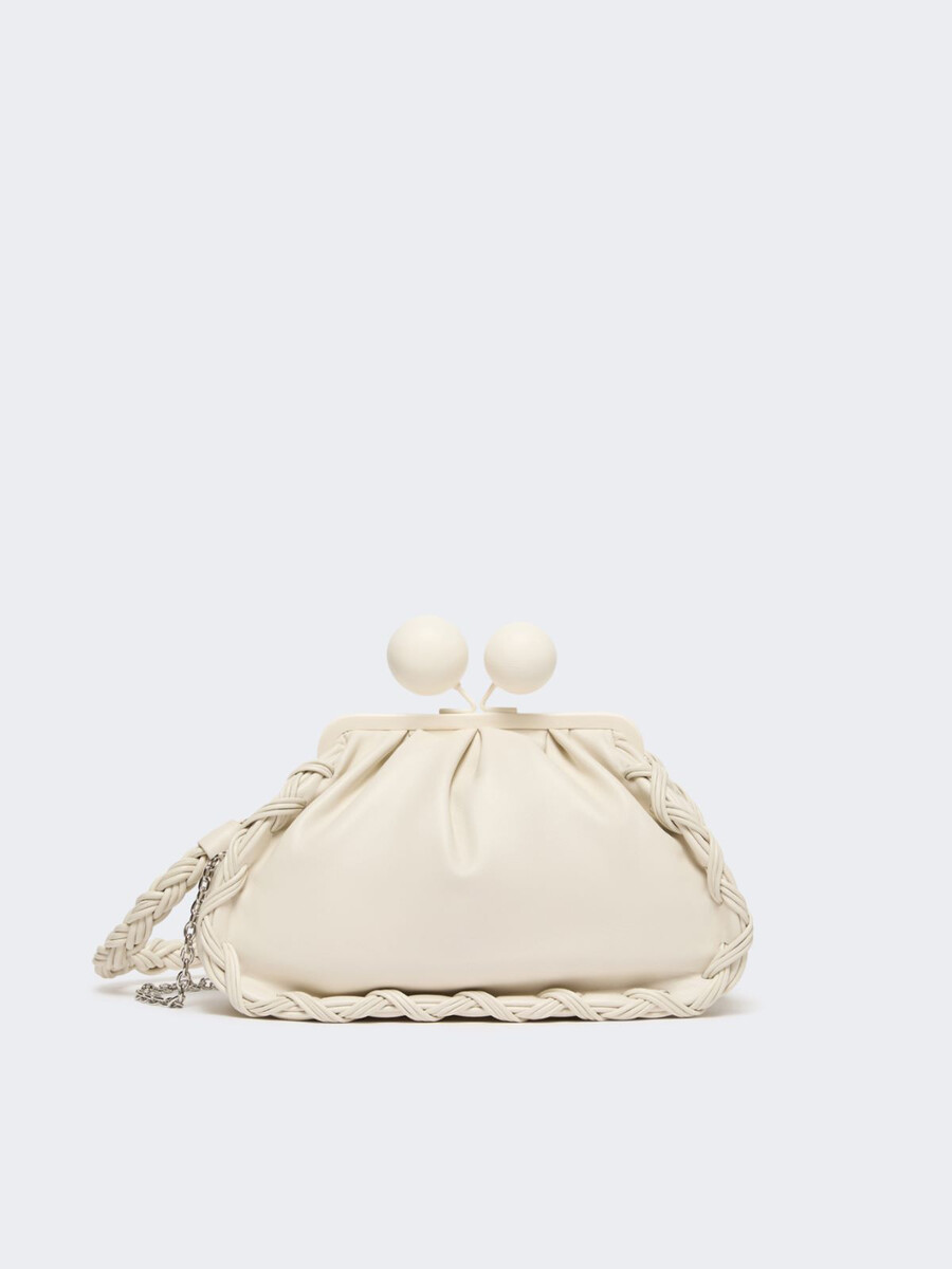 medium nappa leather pasticcino bag - ivory