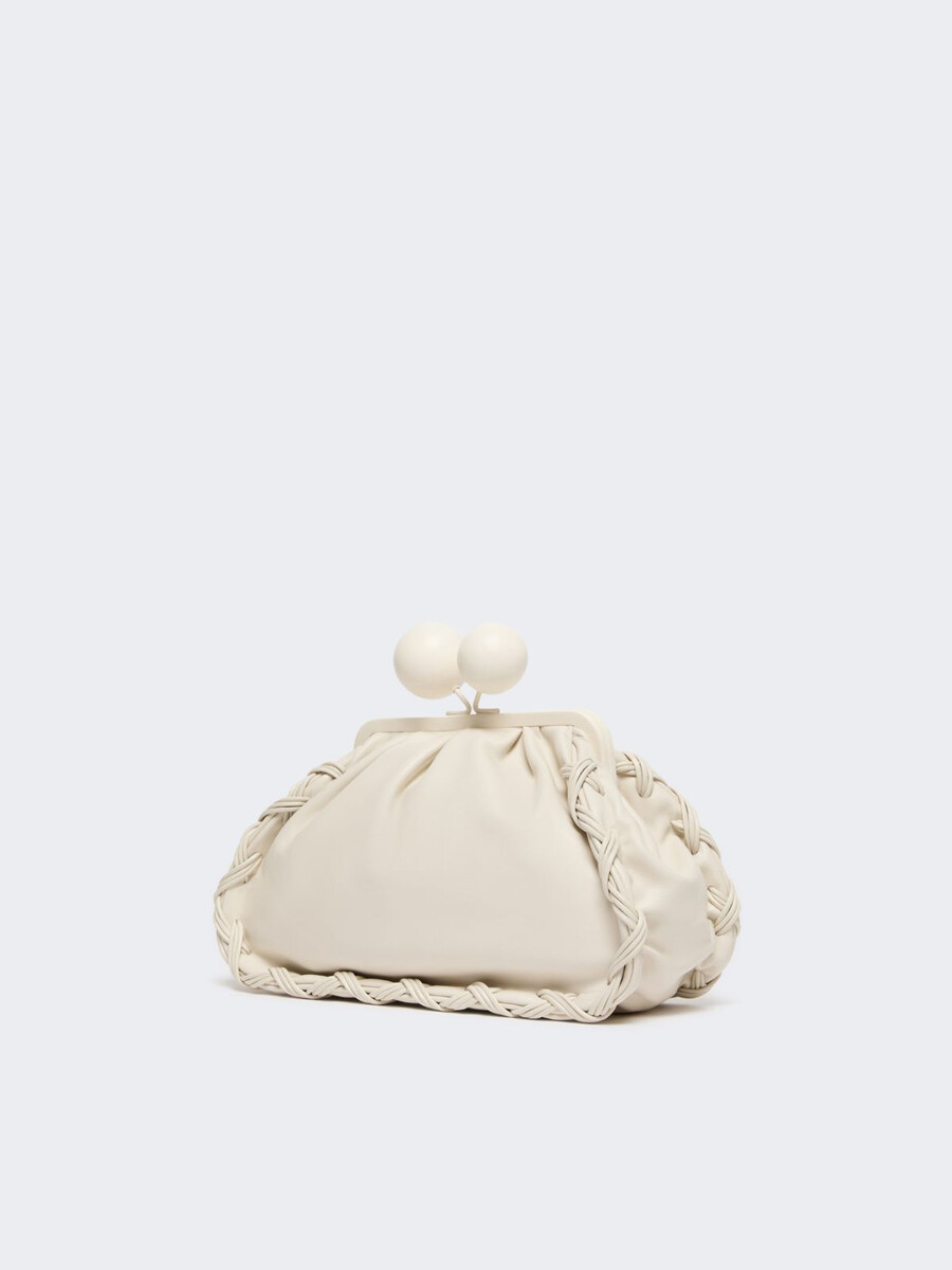 medium nappa leather pasticcino bag - ivory