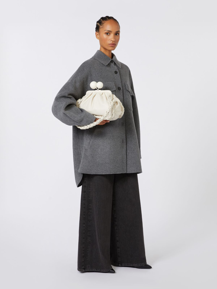 medium nappa leather pasticcino bag - ivory