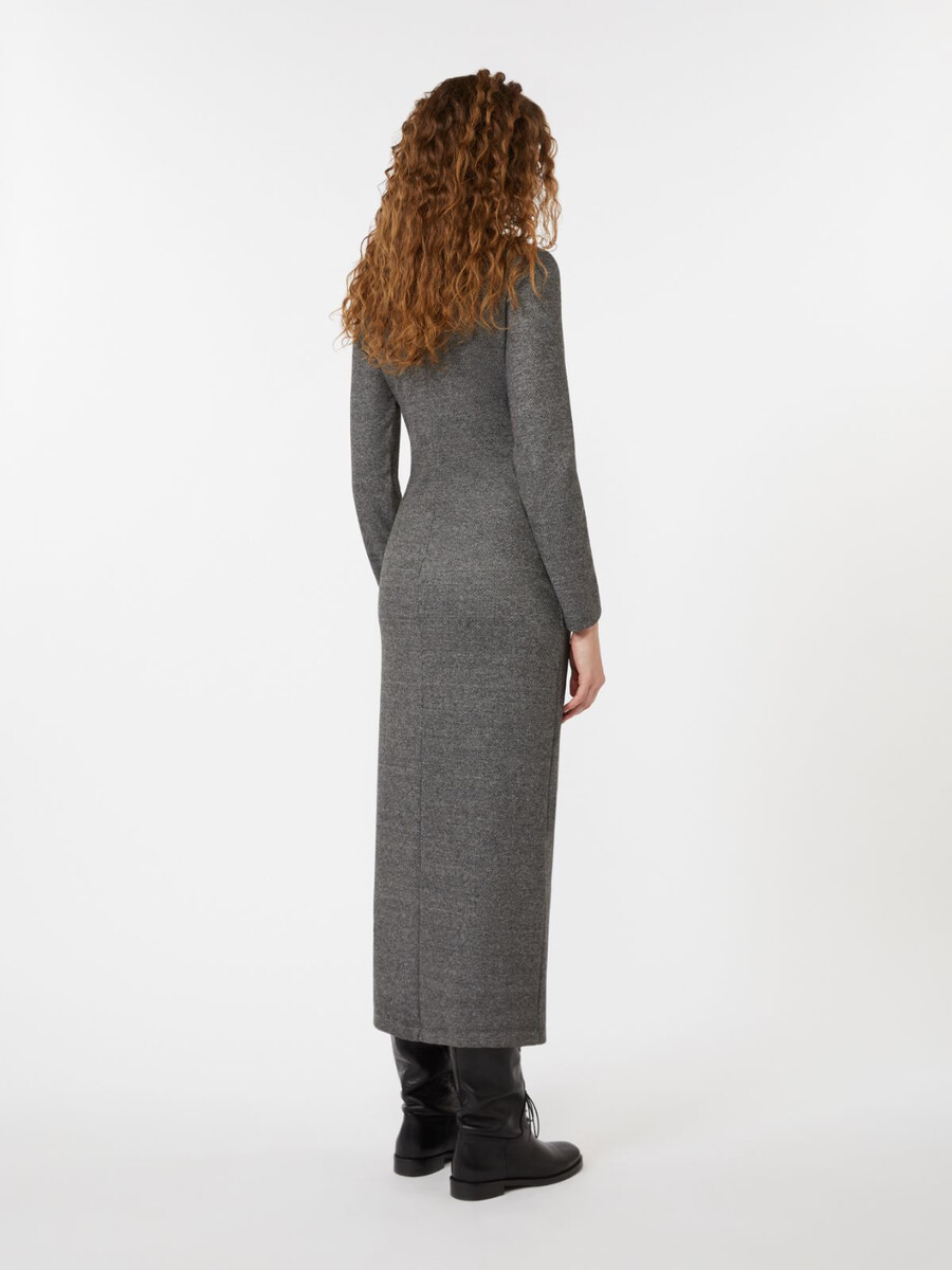 jersey dress - dark grey