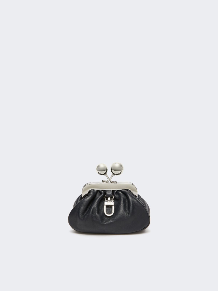 sheepskin pasticcino bag - ultramarine