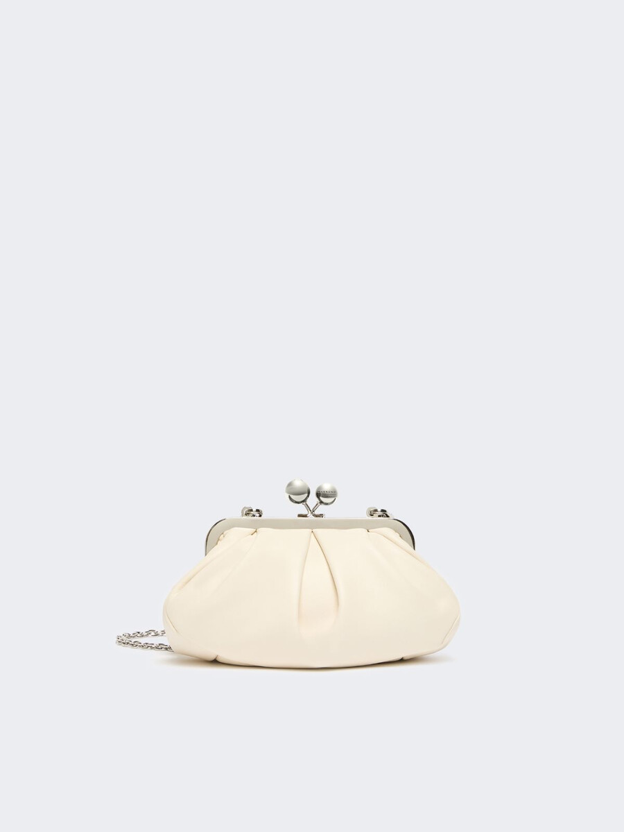 small sheepskin pasticcino bag - ivory