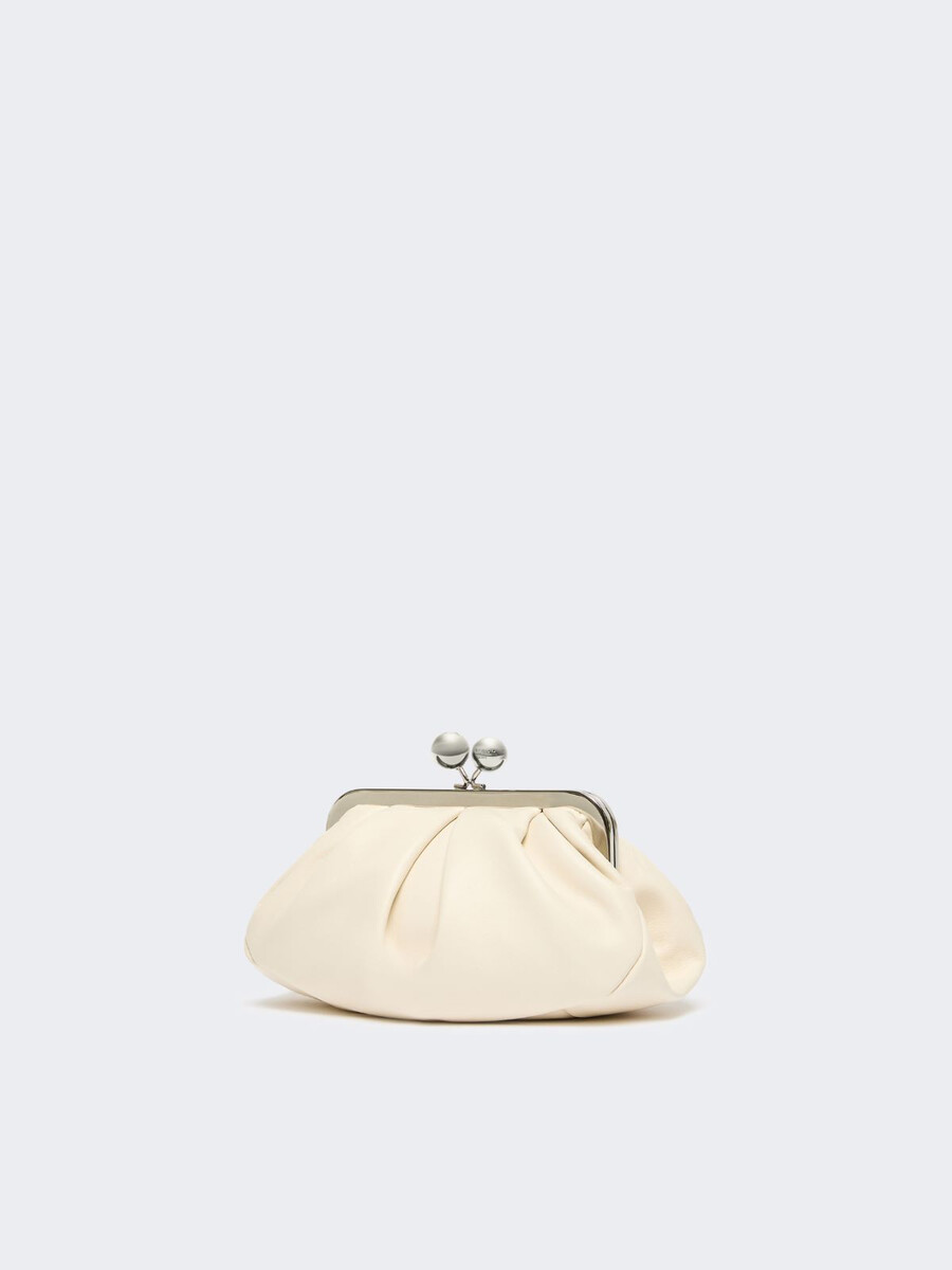 small sheepskin pasticcino bag - ivory