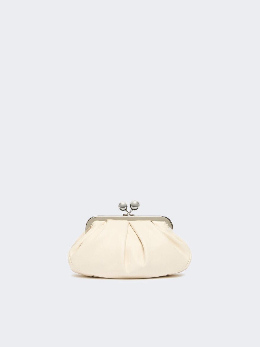 small sheepskin pasticcino bag - ivory