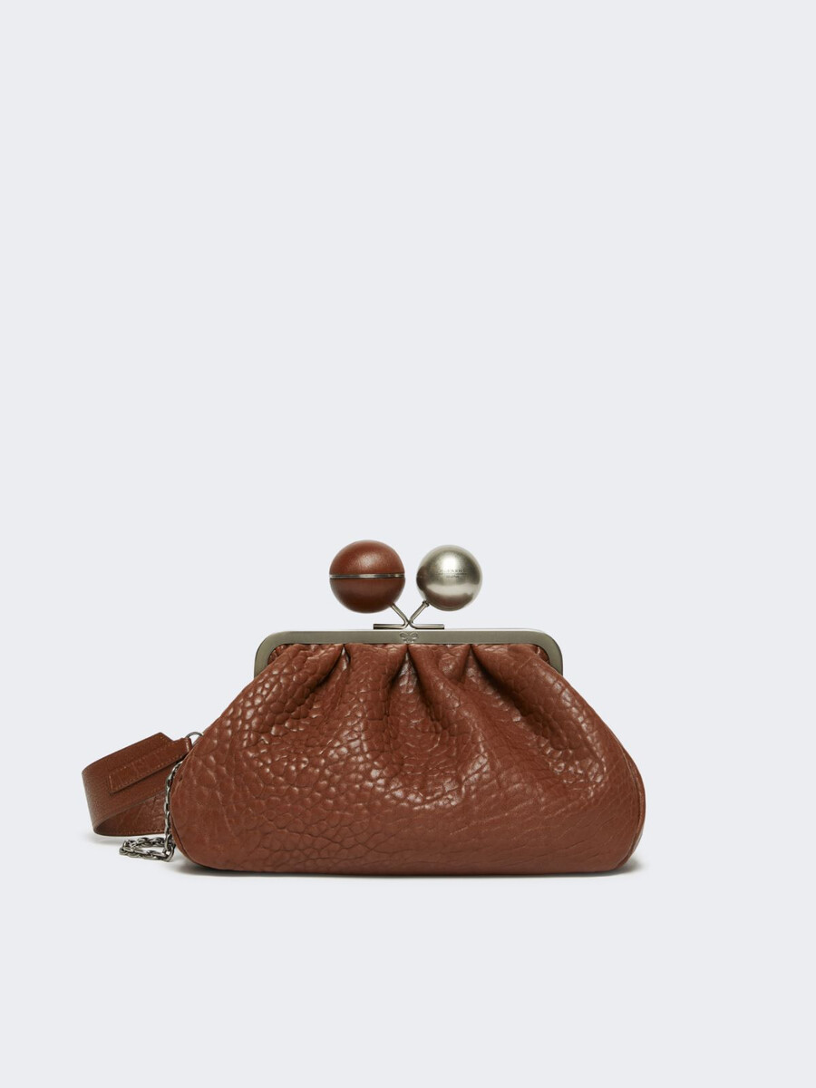 medium nappa leather pasticcino bag - tobacco