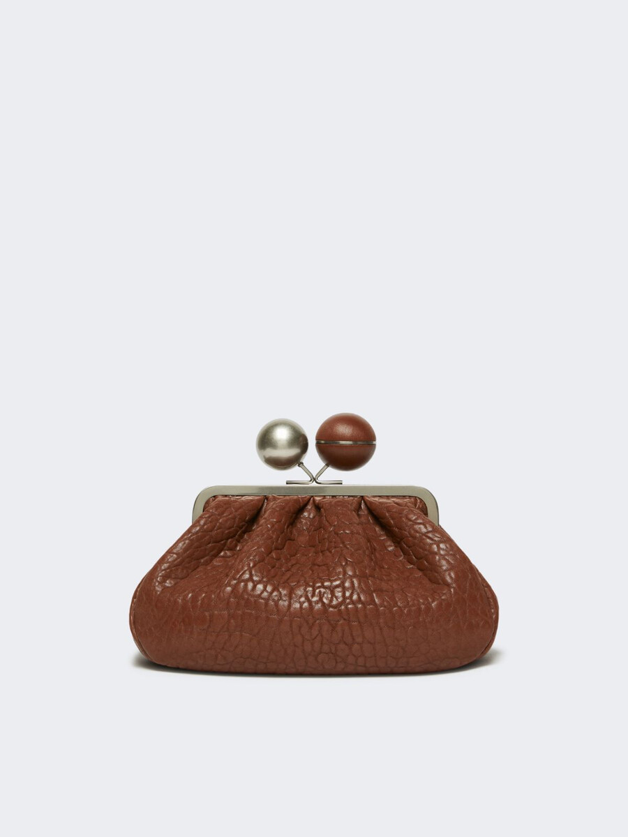 medium nappa leather pasticcino bag - tobacco