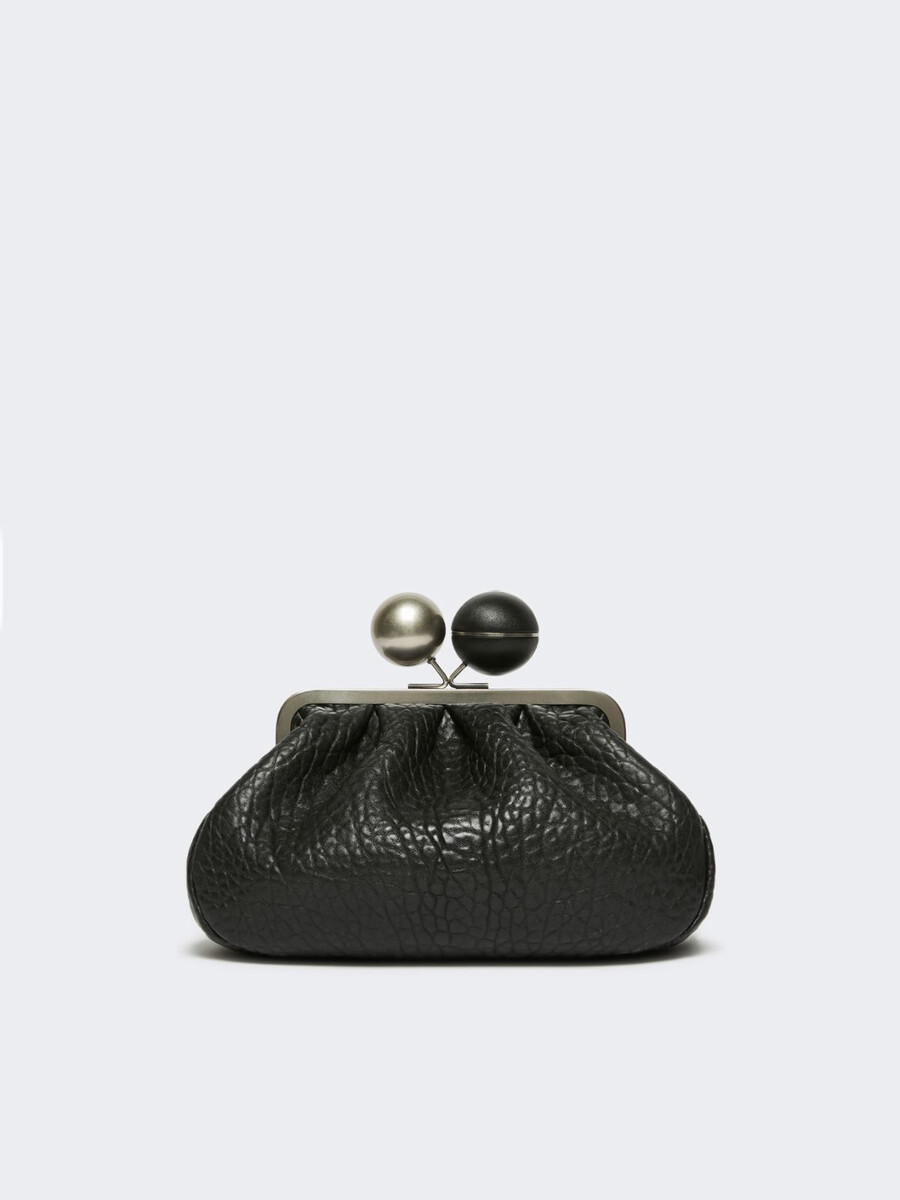 medium nappa leather pasticcino bag - black