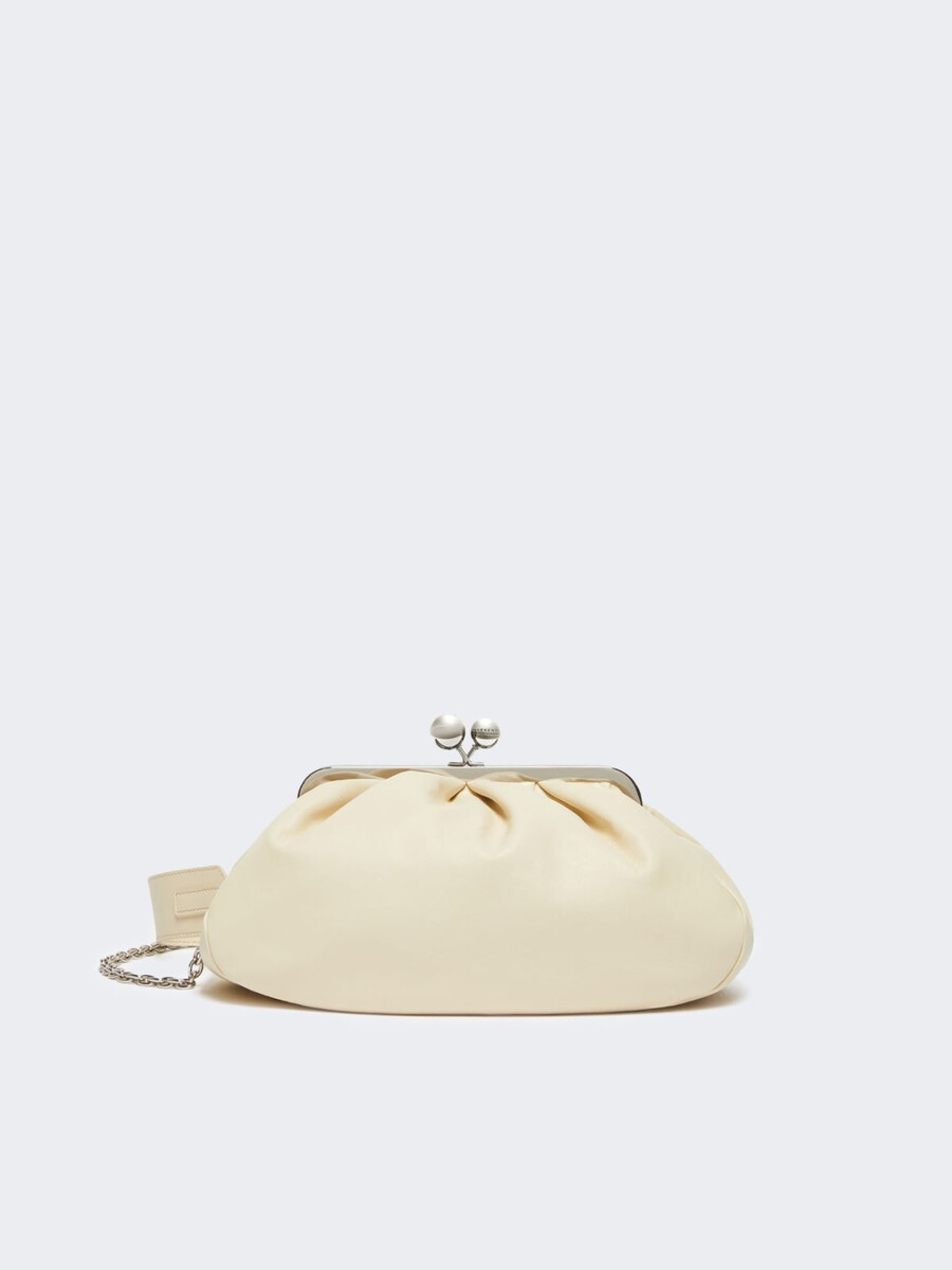 medium sheepskin pasticcino bag - ivory