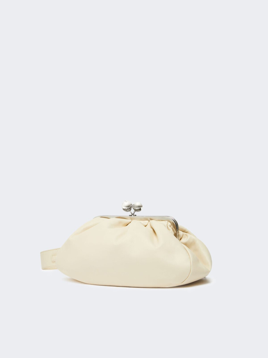 medium sheepskin pasticcino bag - ivory