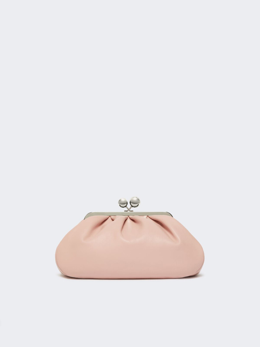 medium sheepskin pasticcino bag - pink