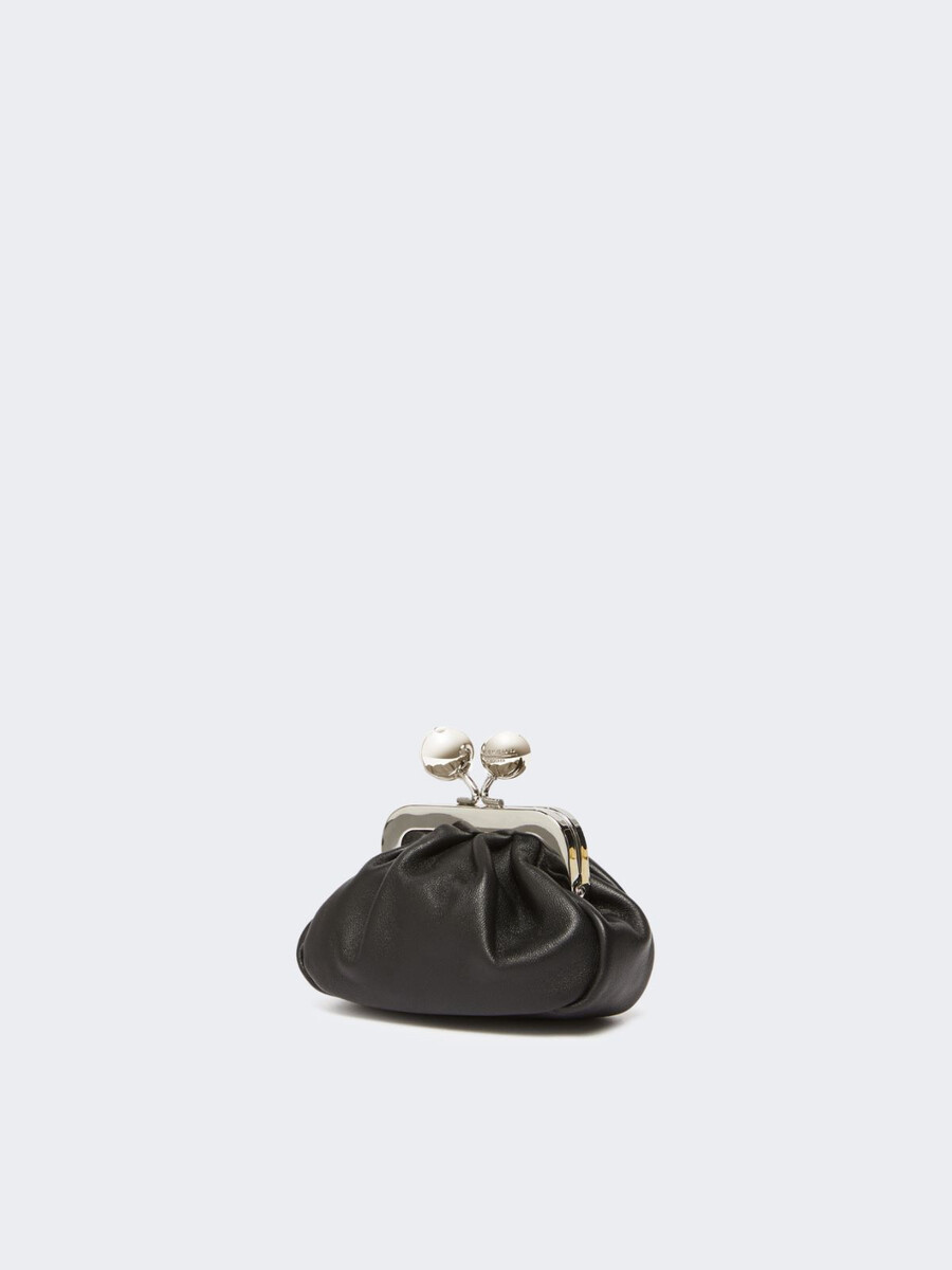 nappa sheepskin nano pasticcino bag - black