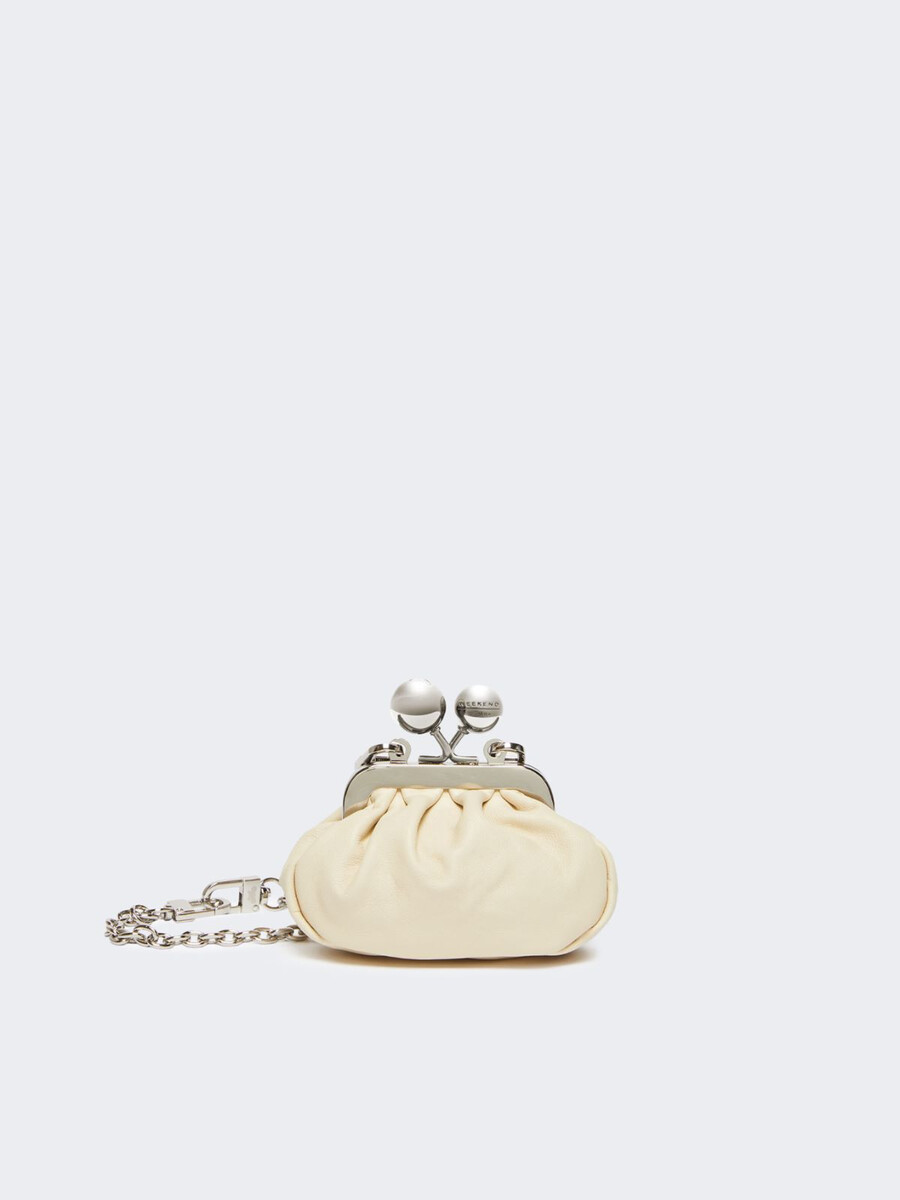 nappa sheepskin nano pasticcino bag - ivory
