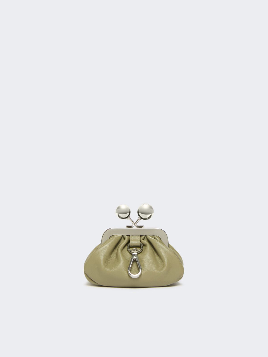 nappa sheepskin nano pasticcino bag - sage green