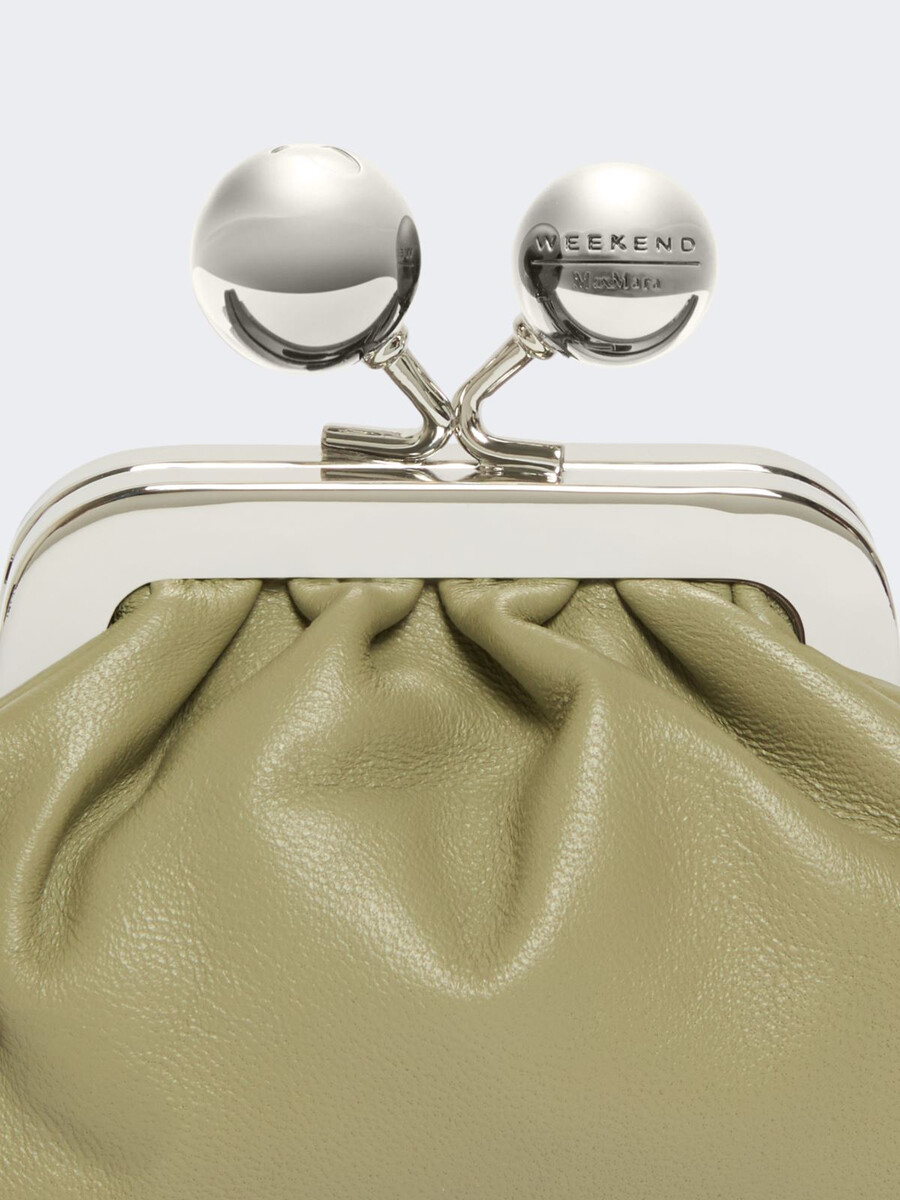 nappa sheepskin nano pasticcino bag - sage green
