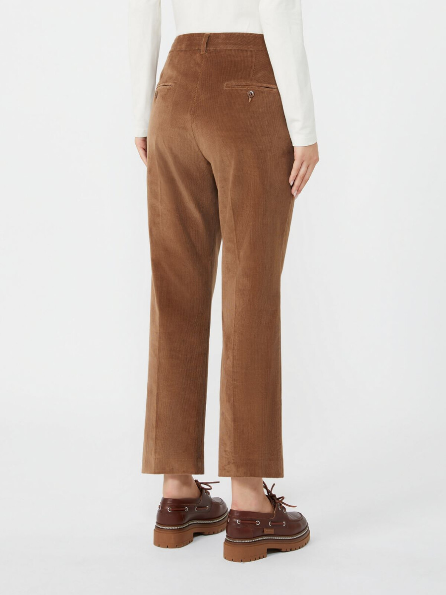corduroy trousers - hazelnut brown
